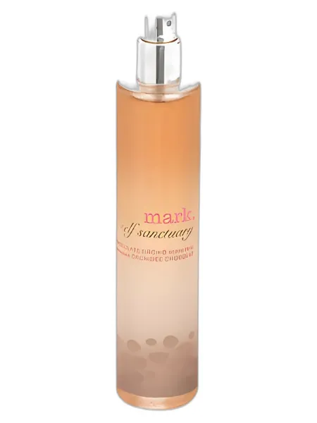 Frasco del perfume mark. Self-Sanctuary Chocolate Orchid mark.