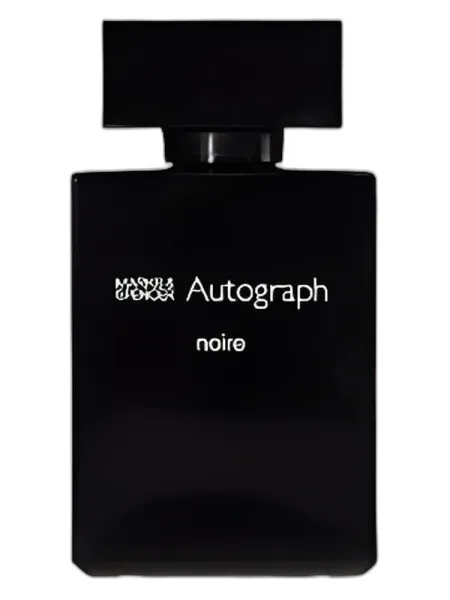 Frasco del perfume Marks & Spencer Autograph Noire