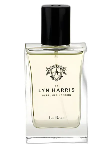 Frasco del perfume Marks & Spencer Lyn Harris La Rose
