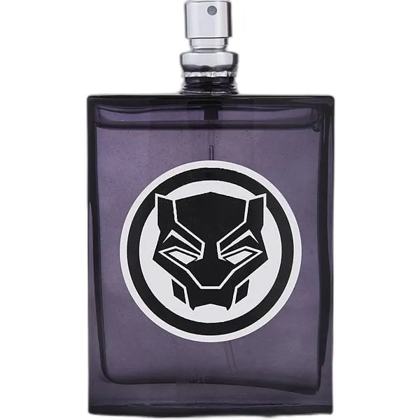 Frasco del perfume Marvel Black Panther Eau de Toilette