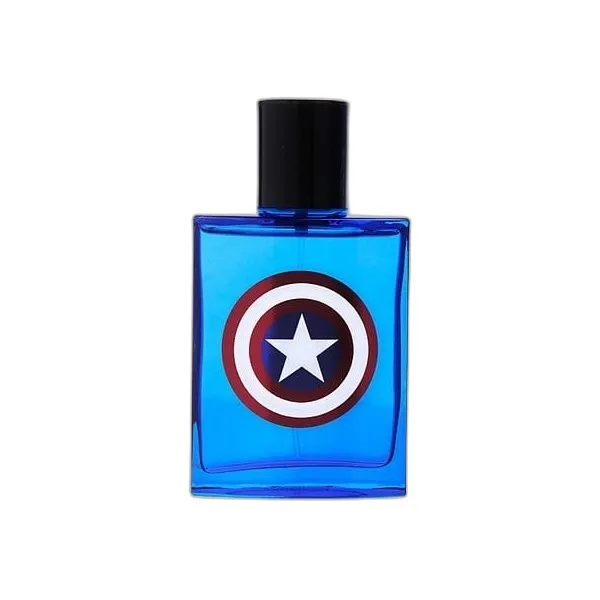 Frasco del perfume Marvel Captain America Eau de Toilette
