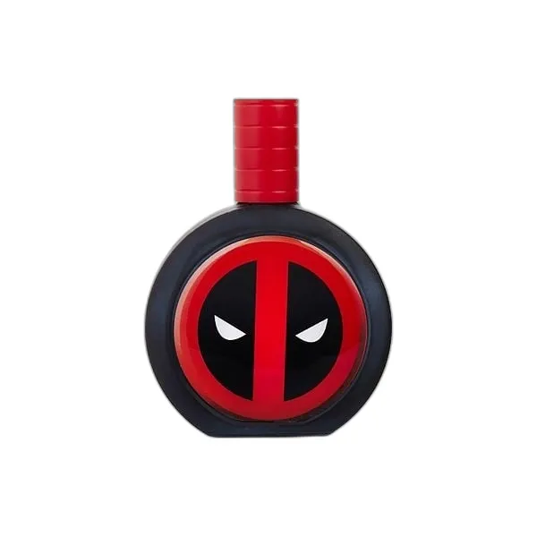 Frasco del perfume Marvel Deadpool Dark Eau de Toilette