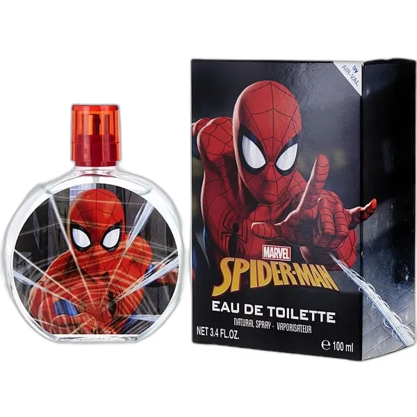 Frasco del perfume Marvel Spiderman Eau de Toilette
