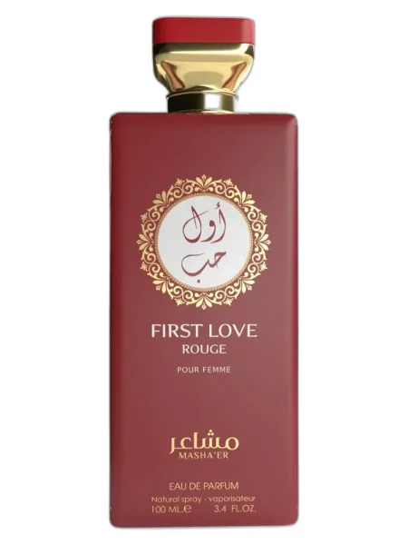 Frasco del perfume Mashaer First Love Rouge