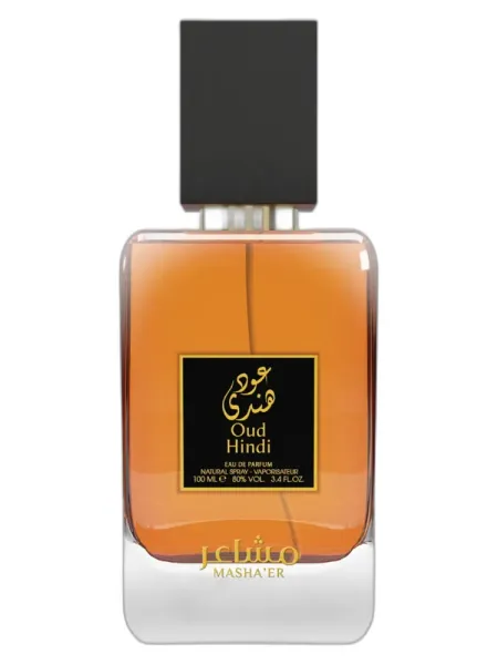 Frasco del perfume Mashaer Oud Hindi