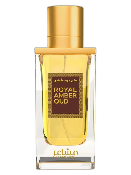 Frasco del perfume Mashaer Royal Amber Oud