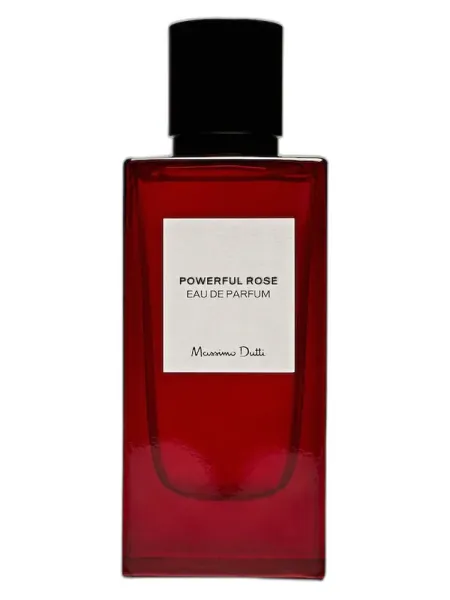 Frasco del perfume Massimo Dutti Powerful Rose Special Edition Eau de Parfum unisex Eau de Parfum
