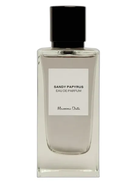 Frasco del perfume Massimo Dutti Sandy Papyrus Eau de Parfum unisex Eau de Parfum