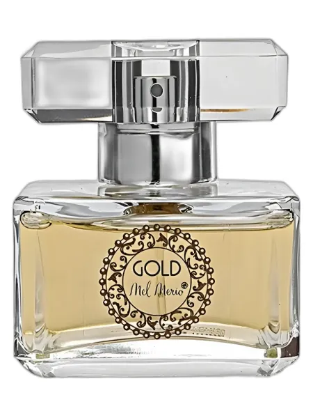 Frasco del perfume Mel Merio Gold