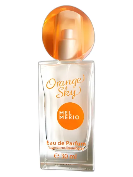 Frasco del perfume Mel Merio Orange Sky
