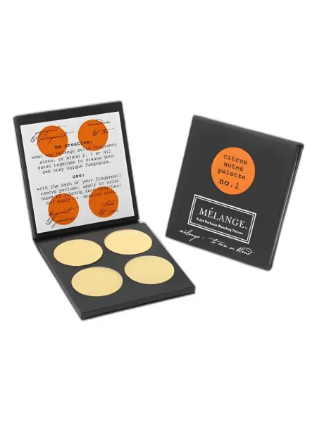 Frasco del perfume Melange Perfume Citrus Notes Palette No. 1 unisex