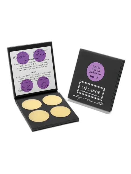 Frasco del perfume Melange Perfume Fruit Notes Palette No. 1 unisex
