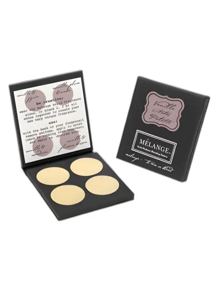 Frasco del perfume Melange Perfume Vanilla Notes Palette unisex