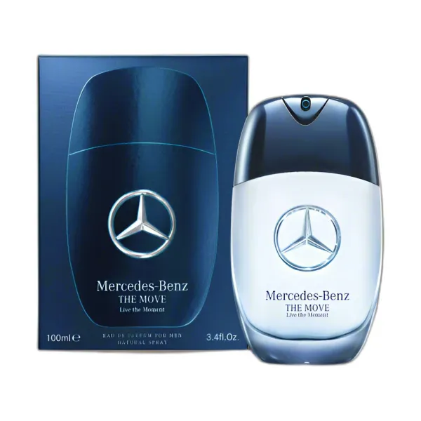 Frasco del perfume Mercedes-Benz Mercedes Benz Move Live The Moment Eau de Parfum