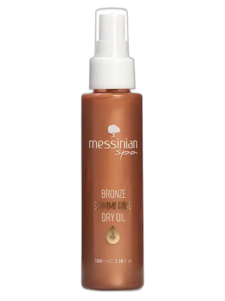 Frasco del perfume Messinian SPA Bronze Shimmering Oil