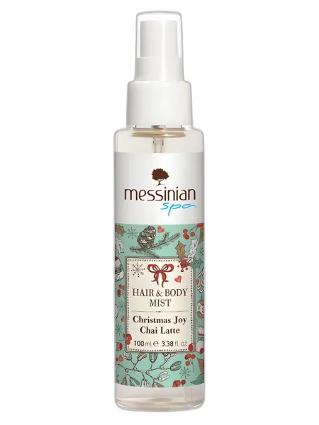 Frasco del perfume Messinian SPA Christmas Joy Chai Latte