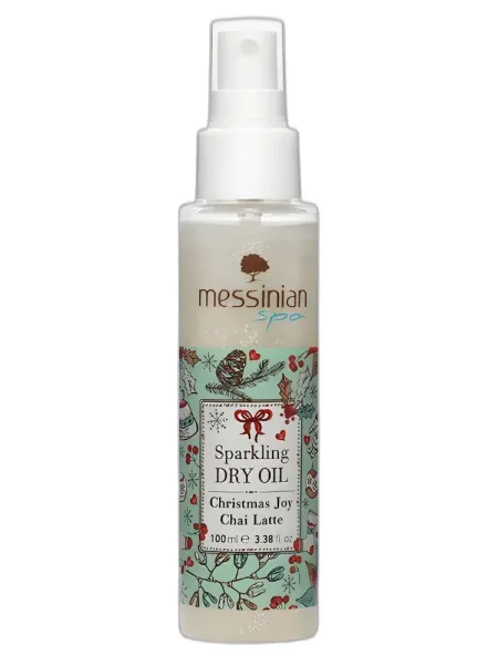 Frasco del perfume Messinian SPA Christmas Joy Chai Latte Oil
