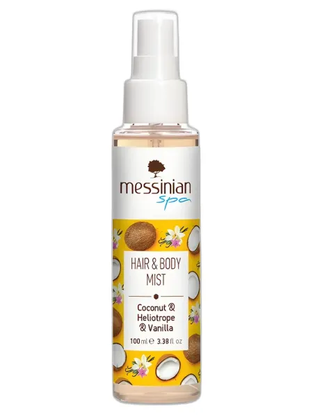 Frasco del perfume Messinian SPA Coconut & Heliotrope & Vanilla