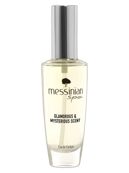 Frasco del perfume Messinian SPA Glamorous & Mysterious
