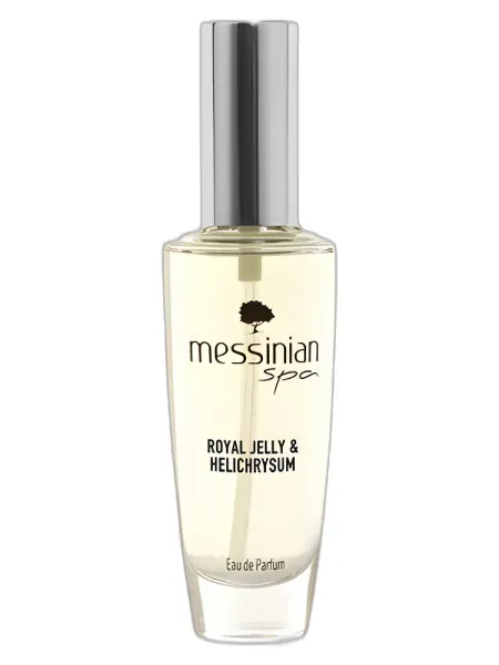Frasco del perfume Messinian SPA Royal Jelly & Helichrysum
