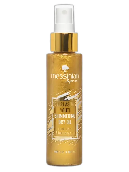 Frasco del perfume Messinian SPA Royal Jelly & Helichrysum Oil