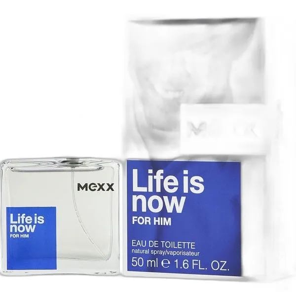 Frasco del perfume Mexx Life Is Now For Him Eau de Toilette