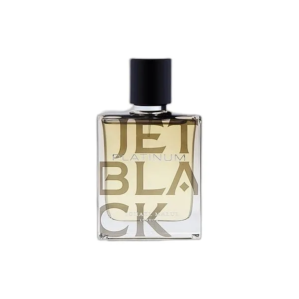 Frasco del perfume Michael Malul Jet Black Platinum Eau de Parfum