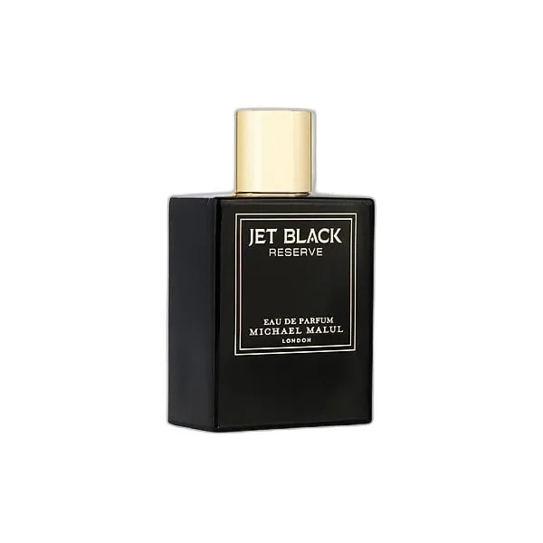 Frasco del perfume Michael Malul Jet Black Reserve Eau de Parfum