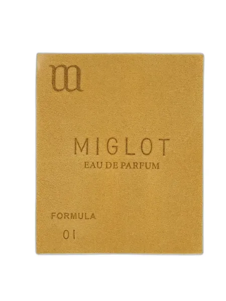 Frasco del perfume Miglot Formula 01 unisex