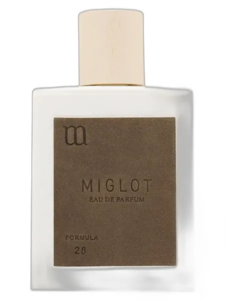 Frasco del perfume Miglot Formula 28 unisex