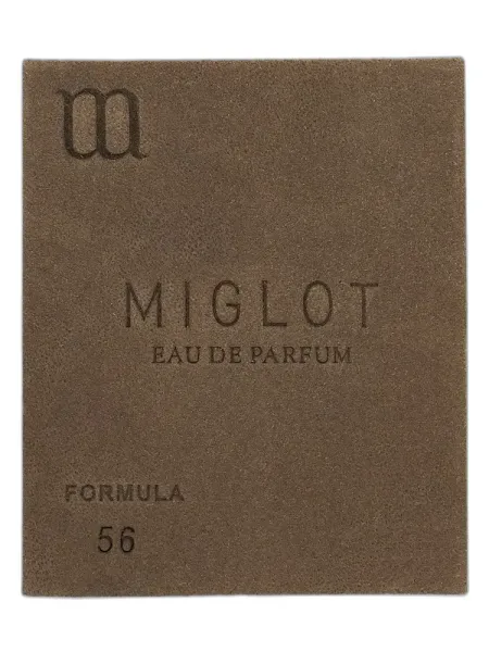 Frasco del perfume Miglot Formula 56 unisex