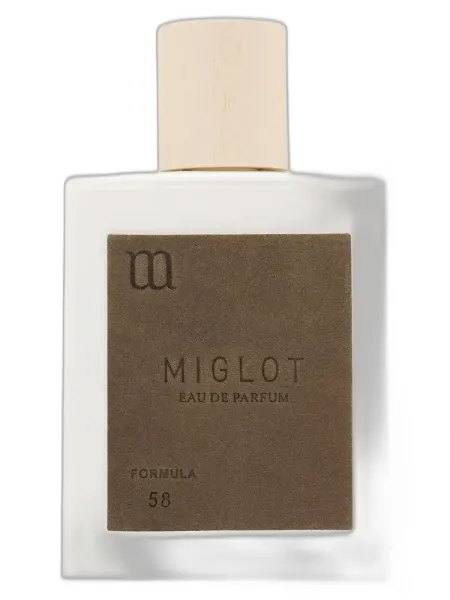 Frasco del perfume Miglot Formula 58 unisex