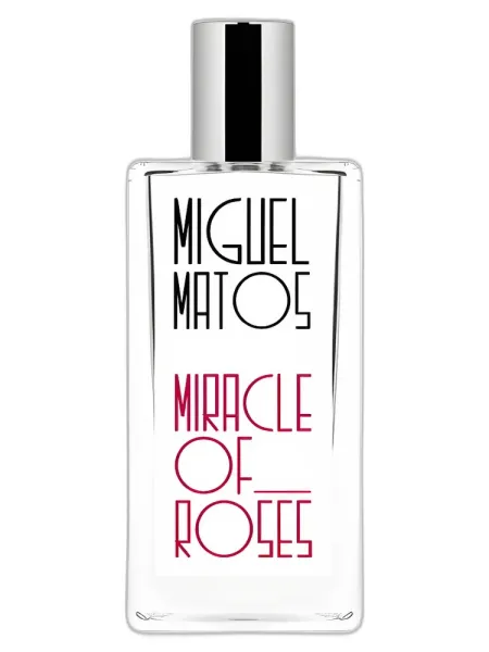Frasco del perfume Miguel Matos Miracle of Roses unisex