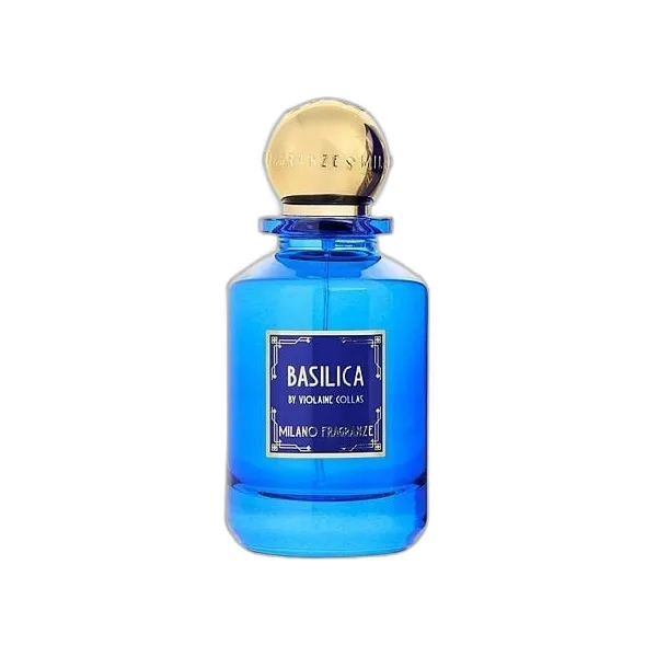 Frasco del perfume Milano Fragranze Basilica Eau de Parfum