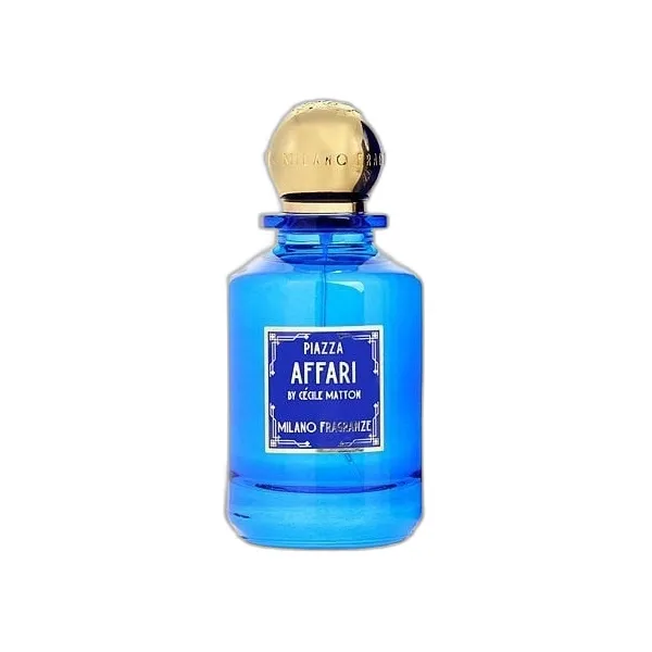 Frasco del perfume Milano Fragranze Piazza Affari Eau de Parfum