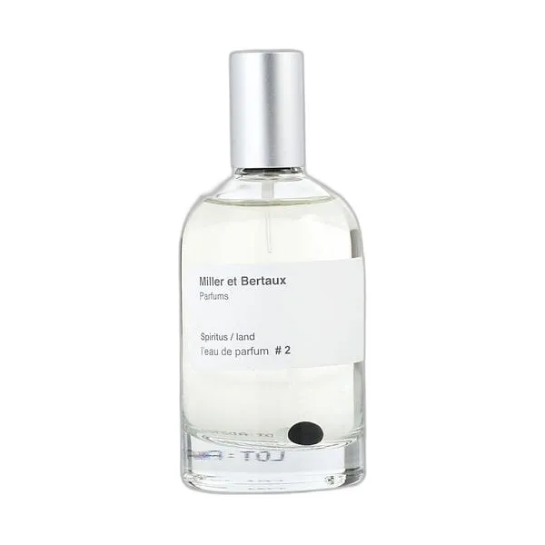 Frasco del perfume Miller Et Bertaux #2 Spiritus/Land Eau de Parfum