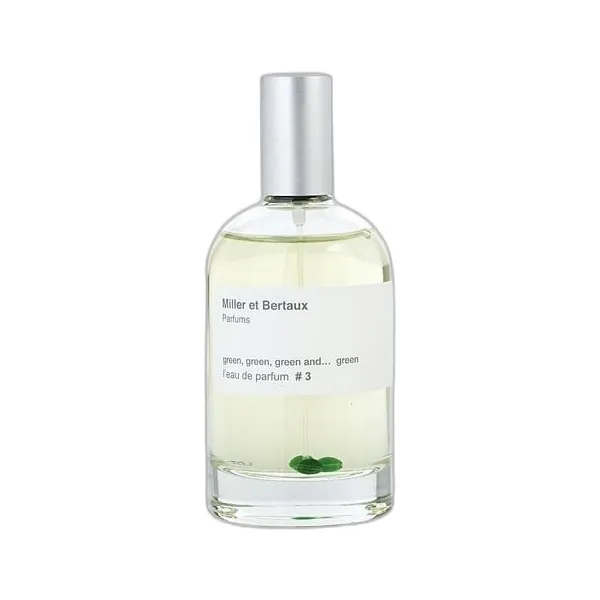 Frasco del perfume Miller Et Bertaux #3 Green, Green, Green And ....Green Eau de Parfum