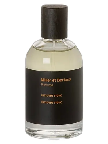 Frasco del perfume Miller et Bertaux Limone Nero