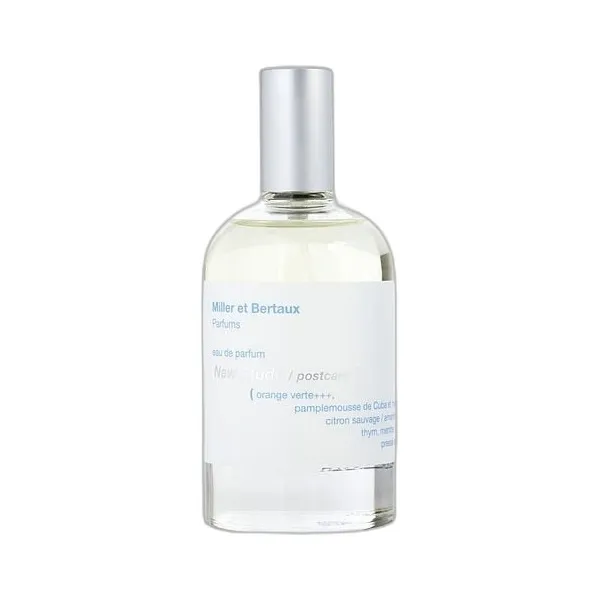 Frasco del perfume Miller Et Bertaux New Study Postcard Eau de Parfum