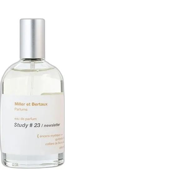 Frasco del perfume Miller Et Bertaux Study No. 23/Newsletter Eau de Parfum