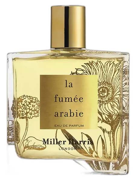 Frasco del perfume Miller Harris La Fumee Arabie unisex Eau de Parfum