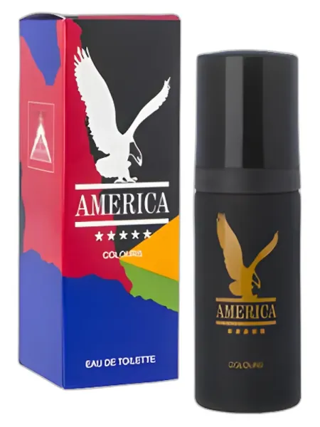 Frasco del perfume Milton Lloyd America Colours