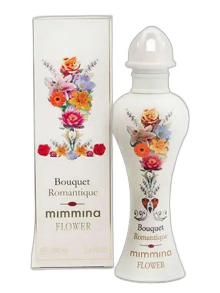 Frasco del perfume Mimmina Flower Bouquet Romantique Eau de Parfum