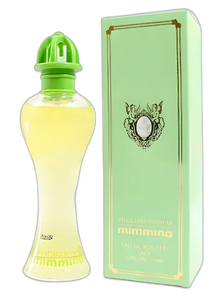 Frasco del perfume Mimmina White Musk