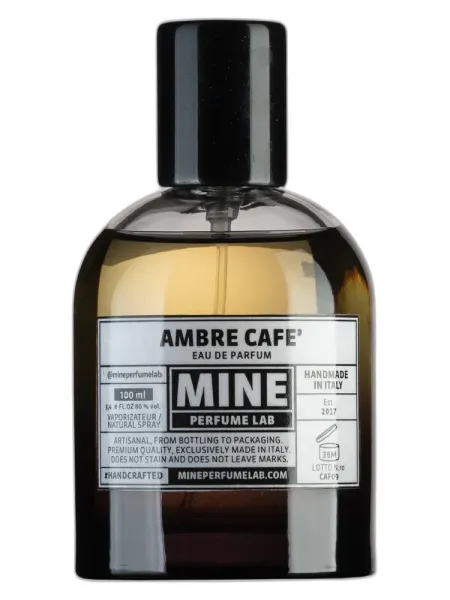 Frasco del perfume Mine Perfume Lab Ambre Cafe' unisex