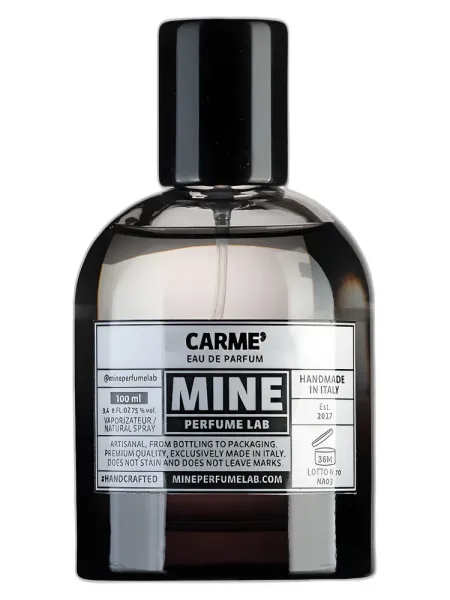 Frasco del perfume Mine Perfume Lab Carme' unisex