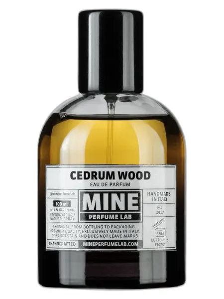 Frasco del perfume Mine Perfume Lab Cedrum Wood unisex
