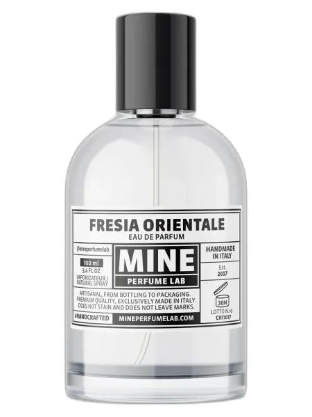 Frasco del perfume Mine Perfume Lab Fresia Orientale unisex