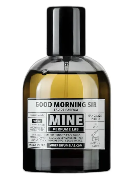 Frasco del perfume Mine Perfume Lab Good Morning Sir