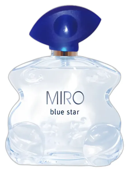 Frasco del perfume Miro Blue Star